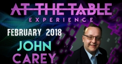 At The Table Live Lecture John Carey February 21st 2018