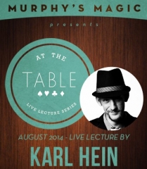 At the Table Live Lecture - Karl Hein