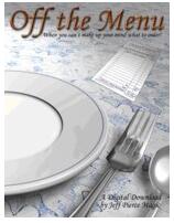 Off The Menu by Jeff Pierce