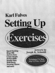 Karl Fulves - Setting Up Exercises