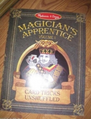 MAGICIAN'S APPRENTICE CARD TRICKS UNSHUFFLED~MELISSA & DOUG~VOL 1