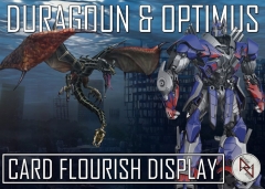 Duragoun & Optimus Display by Sleight Artist 