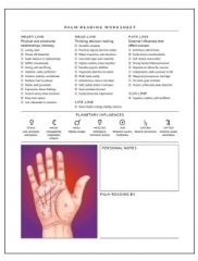 Palm Reading Worksheet