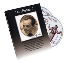 As I Recall - Tony Slydini (2 DVD Set)