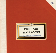 From the Notebooks by Helder Guimaraes #2