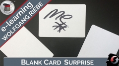 Blank Card Surprise by Wolfgang Riebe