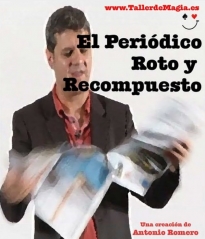El Periodico Roto Y Recompuesto (Torn Restored Newspaper) (Spanish) By Antonio Romero