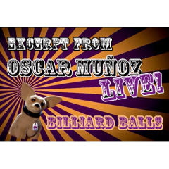 Billiard Balls by Oscar Munoz (Excerpt from Oscar Munoz Live) video (Download)
