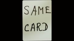 The Same Card by a Guha video (Download)
