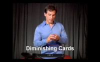 Diminishing Cards By Tony Clark
