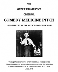 Thompson's Original Comedy Medicine Pitch - George Thompson