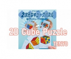 2D Cube Puzzle by Tenyo (PDF + Video)