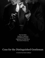 Jason Ladanye - Cons for the Distinguished Gentleman (Lecture Notes) By Jason Ladanye