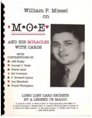 William P. Miesel - Moe and His Miracles With Cards By William P. Miesel