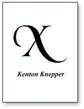 X book – Kenton Knepper