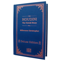 Houdini - The Untold Story (Delux Edition) by Milbourne Christopher - Book
