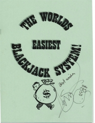 The World's Easiest Blackjack System By Simon Lovell - Book