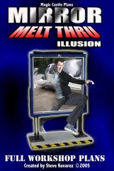 Mirror Melt Thru Illusion Plans - INSTANT DOWNLOAD