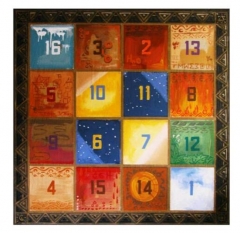 The Simplex Magic Square by Mark Elsdon