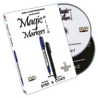 Magic With Markers (2 DVD Set) by James Coats and Nicholas Byrd - DVD
