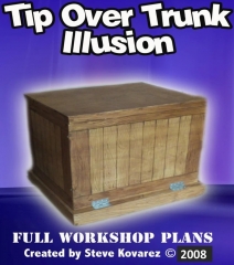 Tip Over Trunk Illusion Plans - INSTANT DOWNLOAD