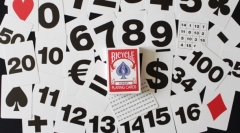 Bicycle Special NUMBERS Playing Cards (Download only 11 Online Effects)