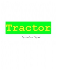 Tractor by Madison Hagler