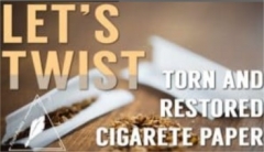 Let’s Twist: Torn and Restored Cigarette Paper by Conjuror Community