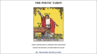 THE POETIC TAROT - Tarot Card Reading & Astrology Related Poemsto Help you become a Master Fortune Teller by The Secret Mystical Poet & Jonathan Royle