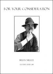 For Your Consideration by Brian Miller