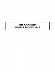 Chandra Mind Reading Act by James S. Harto