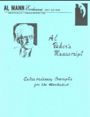 Al Baker's Manuscript by Al Mann