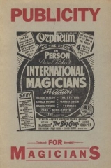 Publicity for Magicians by Robert E. Bernhard