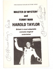 Lecture Notes 1982 by Harold Taylor