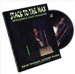 Stack To The Max - Impossible Dice Stacking by Brad Manuel - DVD