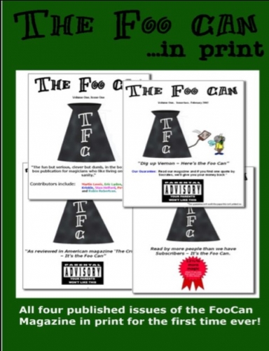 FooCan Publications - The FooCan in print