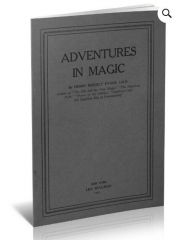 Adventures in Magic by Henry Ridgley Evans PDF