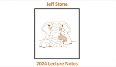 Presale price - Jeff Stone's 2024 Lecture Notes by Jeff Stone