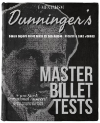 Dunninger's Master Billet Tests (eBook)