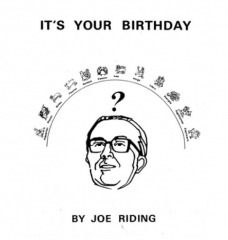 It's Your Birthday by Joe Riding