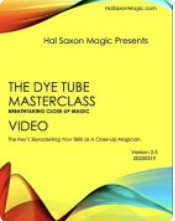 Dye Tube Masterclass Hal Saxon