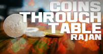 Rajan - Coins Through Table