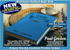 Presale price - Paul Gordon’s New Blockbuster Book Card Thrillers for Nov 2024