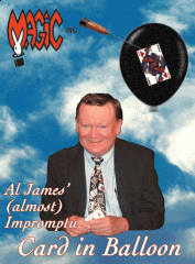 Al James’ (Almost) Impromptu Card in Balloon by Al James