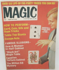 Science & Mechanics MAGIC HANDBOOK 1968 Edition Over 125 Tricks