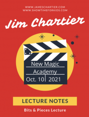 Jim Chartier 2021 Lecture Notes