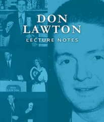 Don Lawton Lecture Notes - Don Lawton