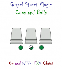 Gospel Street Magic：Cups and Balls