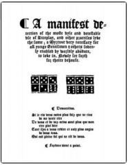 A Manifest Detection of the Most Vyle and Detestable Use of Dice Play by Gilbert Walker