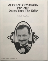 Coins Thru the Table by Albert Goshman